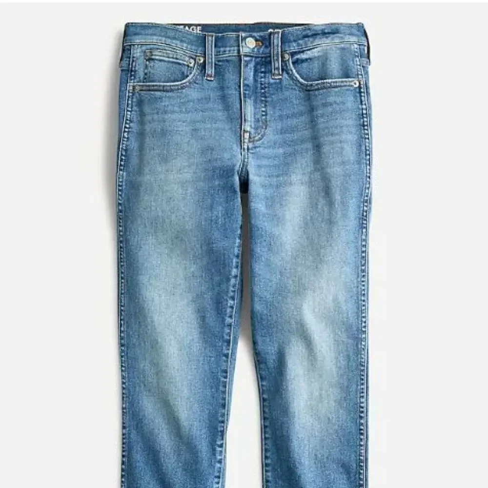 NWT J Crew Vintage Slim Straight Jeans Size 30